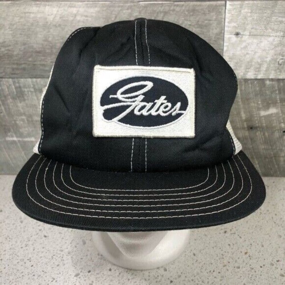 Vintage Gates mesh SnapBack trucker distressed hat